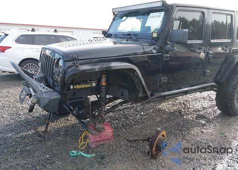 2014 Jeep Wrangler Unlimited Rubicon z USA, uszkodzony, nr VIN 1C4BJWFG5EL230815